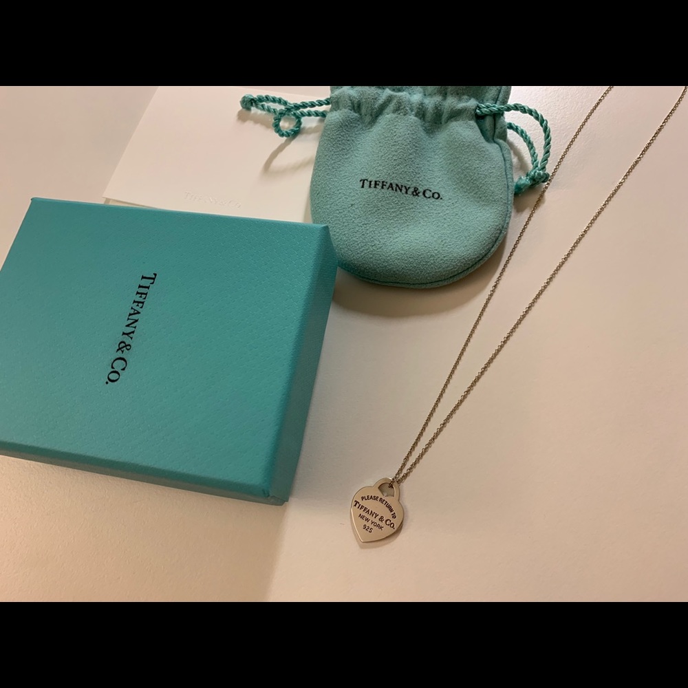 Return to Tiffany Heart Tag Pendant Necklace